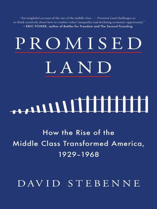 Title details for Promised Land by David Stebenne - Available